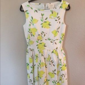 Kate Spade Lemon Dress Capri Dress NWT Size 10